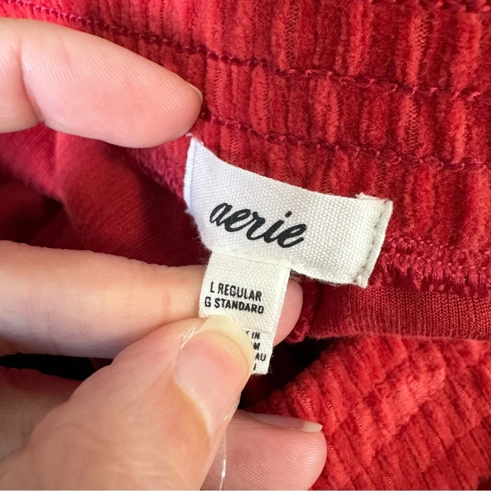 Aerie NWT Groove On Ribbed Flare Pants - Picture 5 of 8
